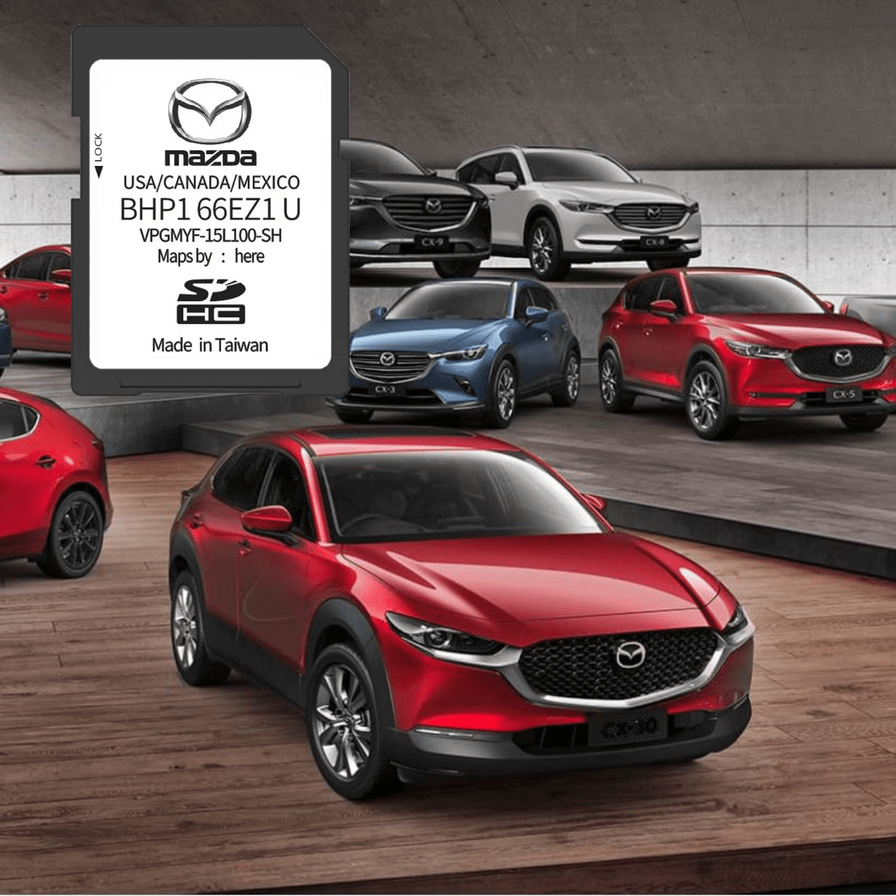 Mazda BHP166EZ1U Navigation SD Card – MazNavStore Mazda BHP166EZ1U Navigation SD Card – MazNavStore