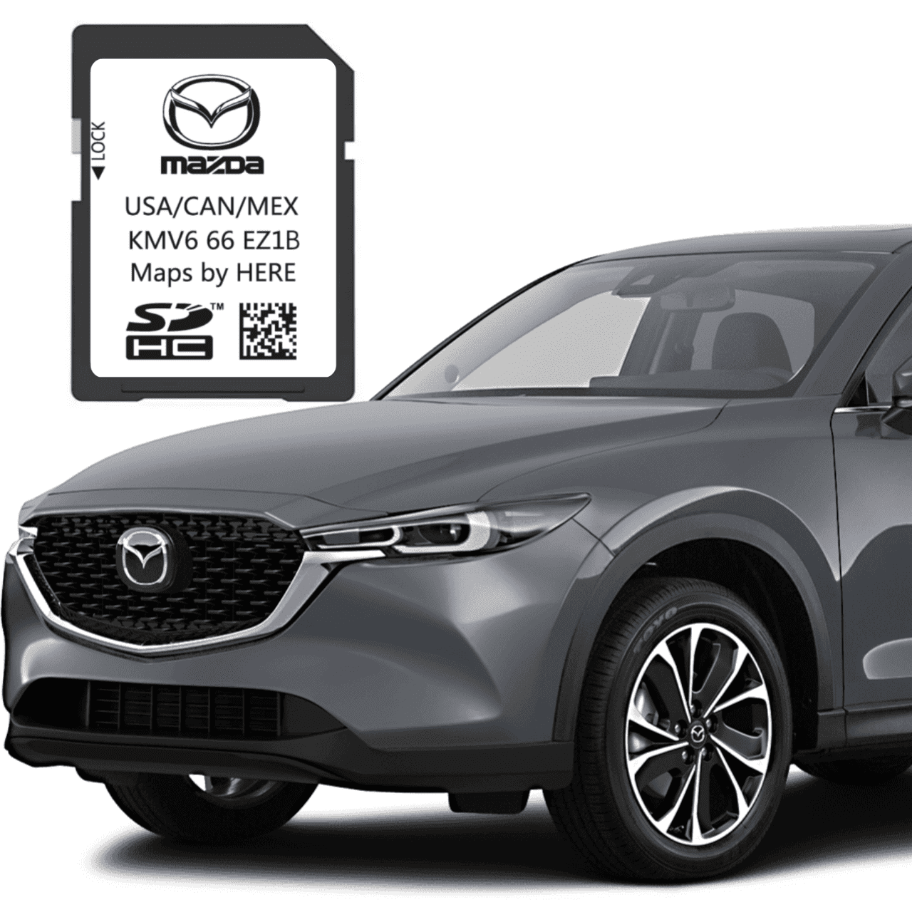 Mazda KMV666EZ1B Navigation SD Card (2024/2025 models only Mazda KMV666EZ1B Navigation SD Card (2024/2025 models only