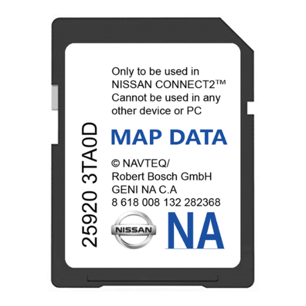 Nissan GPS SD Card 25920 3TA0D – MazNavStore