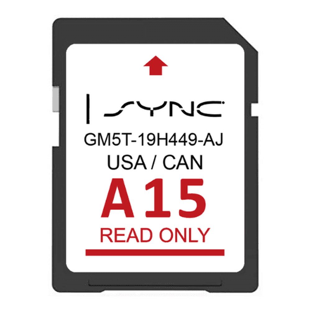 Ford Lincoln A15 Sync2 SD Card – 2024 US/CAN GPS Map Update, Genuine Ford GM5T-19H449-AJ