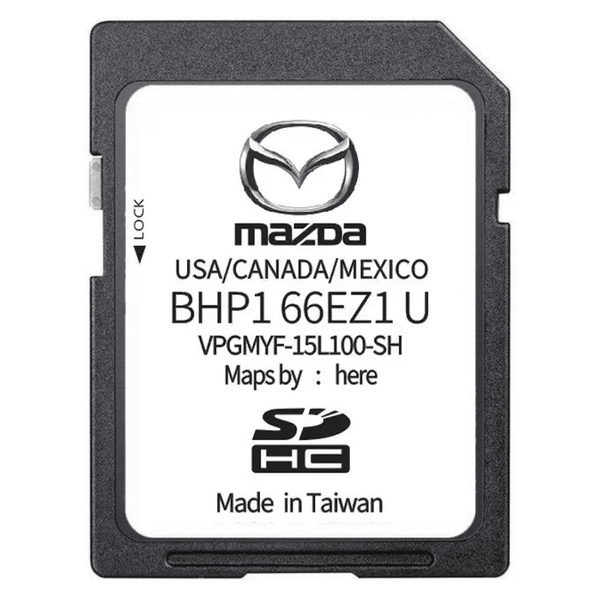 Mazda BHP166EZ1U Navigation SD Card