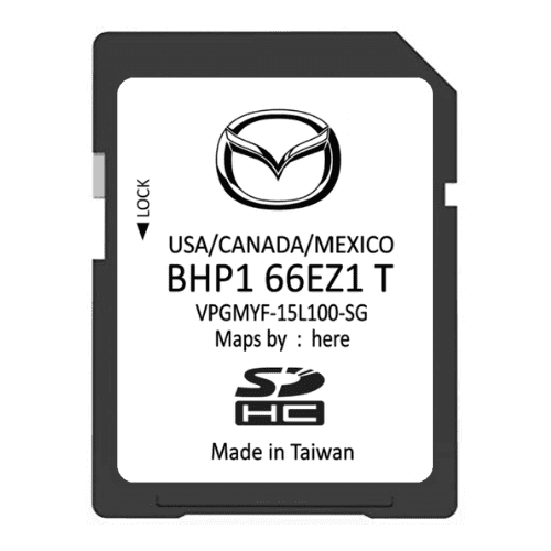 BHP166EZ1T GPS Navigation SD Card 3 6 CX-3 CX-5 CX-9 MX-5