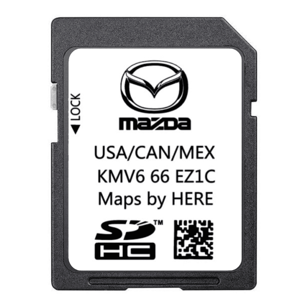 Mazda KMV666EZ1C Navigation SD Card 2024/2025 models only