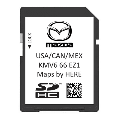 KMV666EZ1 GPS Navigation SD Card 3 CX-5 CX30 CX-9 2024 Models Only CX-90