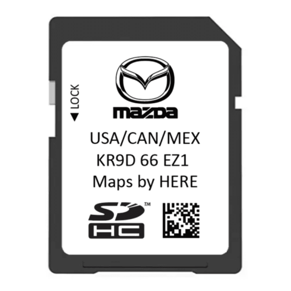 Mazda KR9D66EZ1 Navigation GPS SD Card Map Update US Mexico Canada