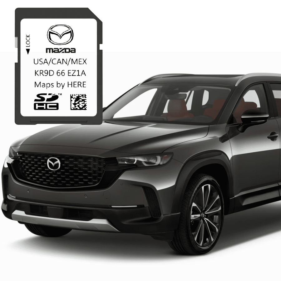 Mazda KR9D66EZ1A Navigation GPS SD Card Map Update 2025 US Mexico Canada