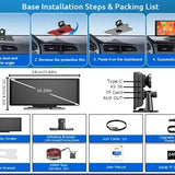 10.2” Wireless CarPlay/Android Auto with 4K + Dash Cam + Reverse Camera