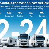 10.2” Wireless CarPlay/Android Auto with 4K + Dash Cam + Reverse Camera