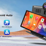 10.2” Wireless CarPlay/Android Auto with 4K + Dash Cam + Reverse Camera