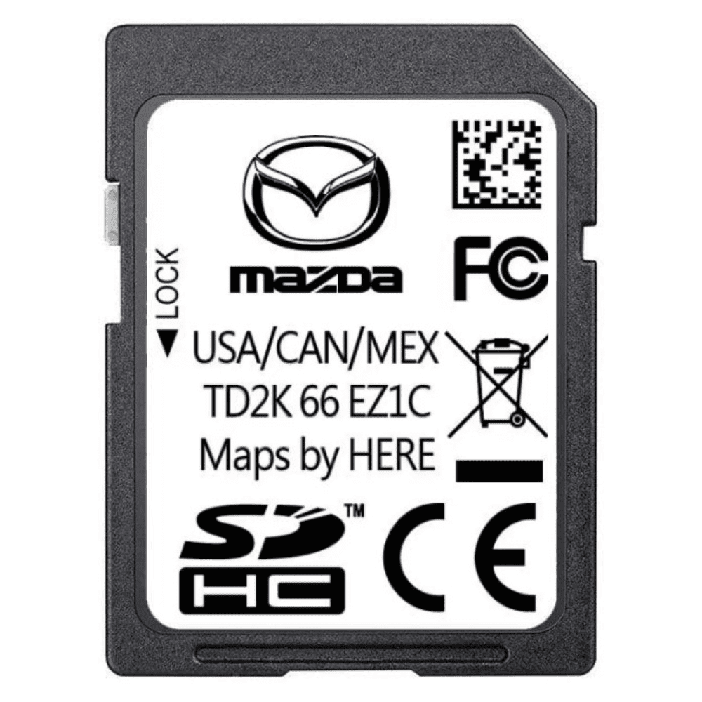 NEW Mazda TD2K66EZ1C Navigation SD Card 2026
