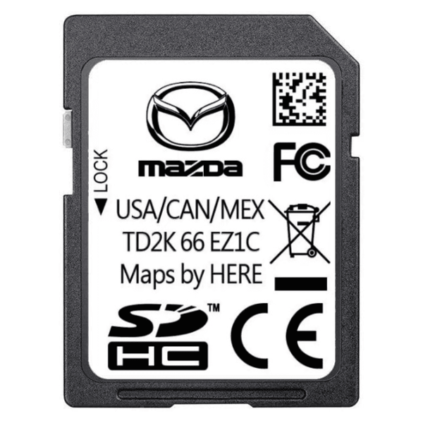NEW Mazda TD2K66EZ1C Navigation SD Card 2026