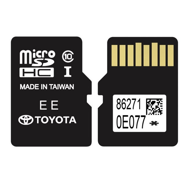 TOYOTA 2025 Navigation Micro SD Card GPS MAP Update 86271-0E077