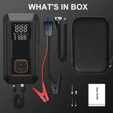 5-in-1 Portable Car Jump Starter & Air Compressor 1500A Peak / 150PSI