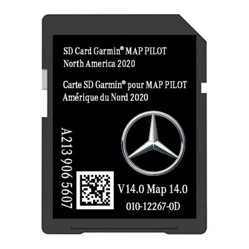 MERCEDES SD Card GPS Navigation Garmin Map Pilot GLC