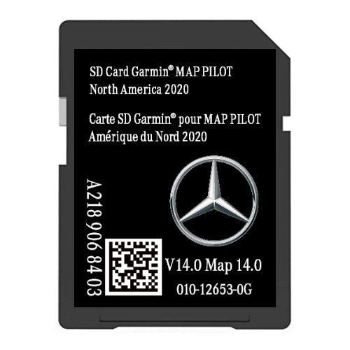 MERCEDES SD Card GPS Garmin Map Pilot CLA GLA GLC